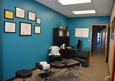 Sioux Falls chiropractic office.
